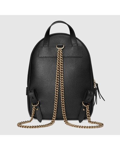 gucci backpack with chain