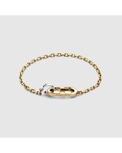 Gucci Link To Love Chain Bracelet - Metallic