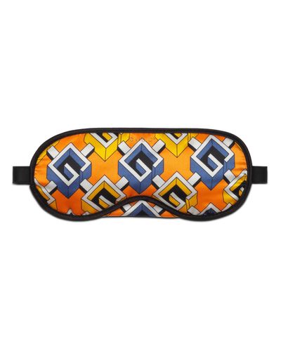 Gucci Schlafbrille mit geometrischem g print - Mehrfarbig