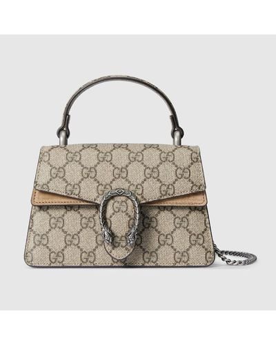 Gucci Dionysus Mini Top Handle Bag - Brown