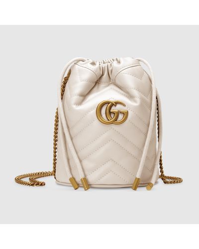 Gucci GG Marmont Mini-Bucket Bag - Mehrfarbig