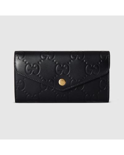 Gucci GG Continental Wallet - Black