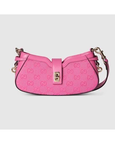 Gucci Moon Side Mini-Schultertasche - Pink
