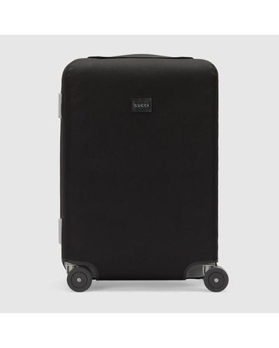 Gucci Housse De Valise À Roulettes Porter Taille Cabine Plus - Noir