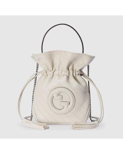 Gucci Blondie Mini Bucket Bag - Natur