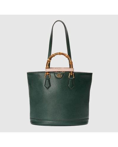 Gucci Cabas Diana Taille Moyenne - Vert