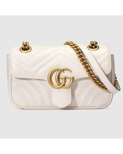 Gucci GG Marmont Mini-Tasche Aus Matelassé-Leder - Mehrfarbig