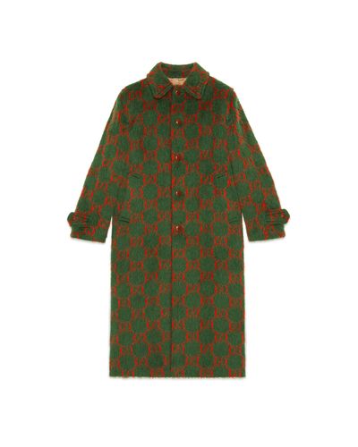gucci coat green