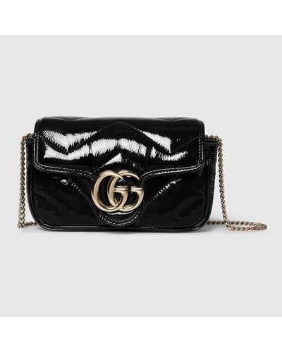 Gucci GG Marmont Super Mini Bag - Black