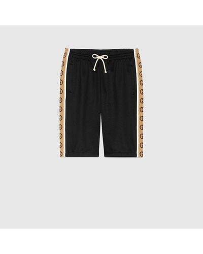 Gucci Technical Jersey Shorts - Black