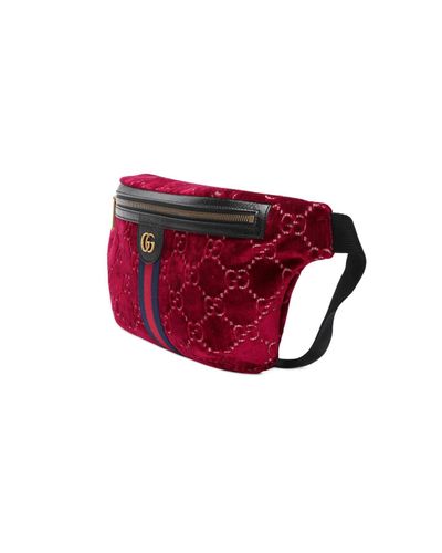 velvet gucci belt bolsa