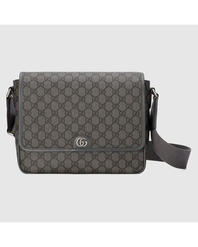 Gucci Borsa A Tracolla Ophidia - Grigio