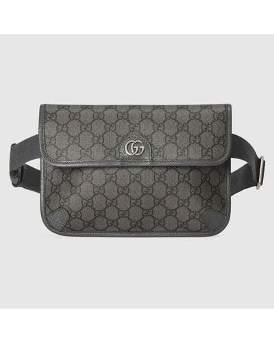 Gucci Ophidia gg Canvas Belt Bag - Grey