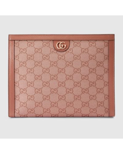 Gucci Pouch Ophidia GG - Rosa