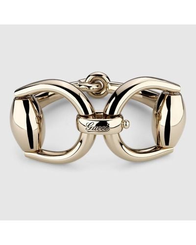 Gucci Armband Mit Einfachem Horsebit - Mettallic