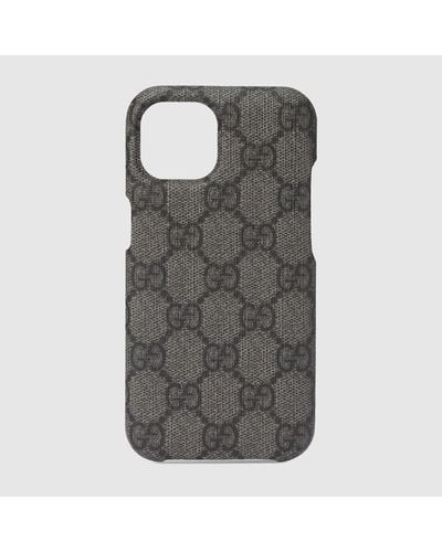 Gucci Custodia Ophidia GG Per IPhone 15 - Grigio