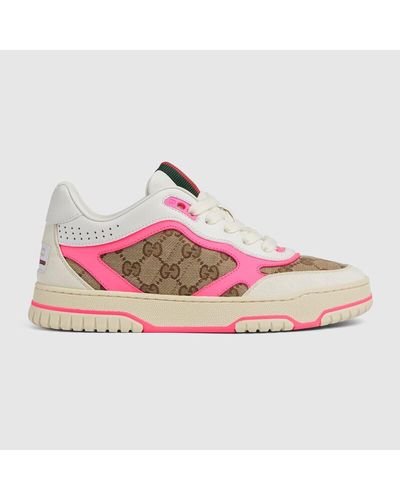 Gucci Re-web Trainer - Pink