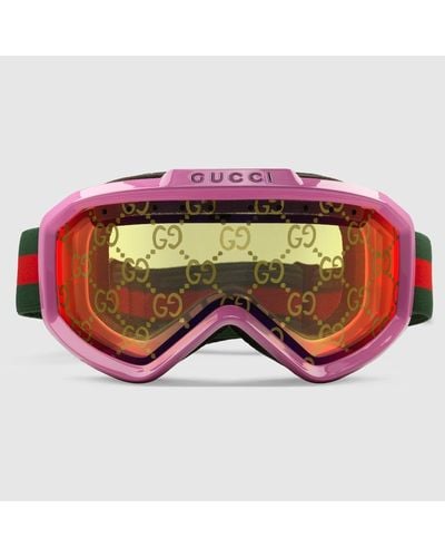Gucci Ski Goggles - Pink
