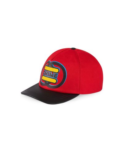 Gucci Chime For Change Printed Baseball Hat - Red