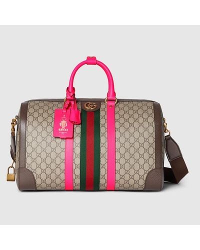 Gucci Savoy Medium Duffle Bag - Pink