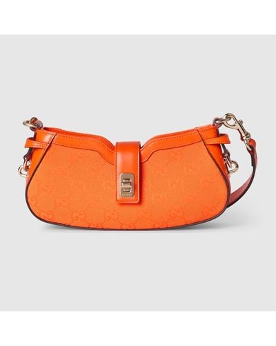 Gucci Minibolso de Hombro Moon Side - Naranja