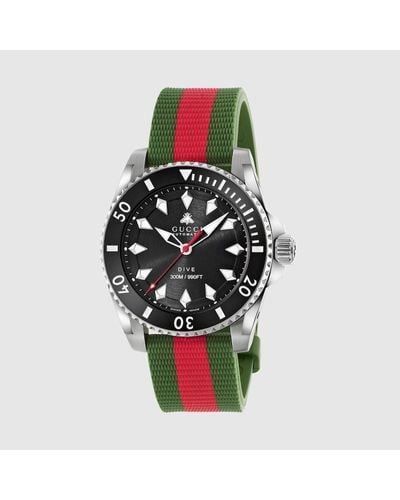 Gucci Dive Watch - Green