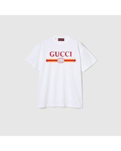 Gucci Cotton Jersey T-shirt - White