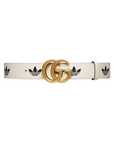 Gucci Adidas x GG Marmont Gürtel - Mettallic