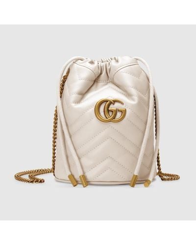 Gucci GG Marmont Mini Bucket Bag - Multicolour