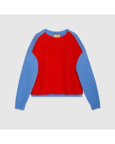 Gucci Extra Fine Mohair Sweater - Red