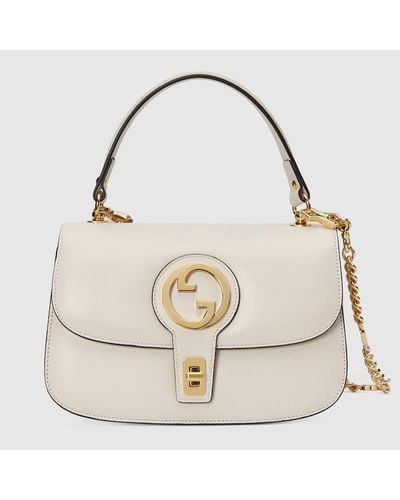 Gucci Blondie Small Top Handle Bag - Natural