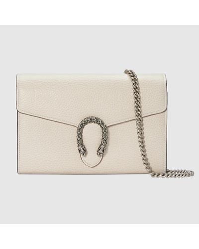 Gucci Mini Dionysus Chain Bag - White
