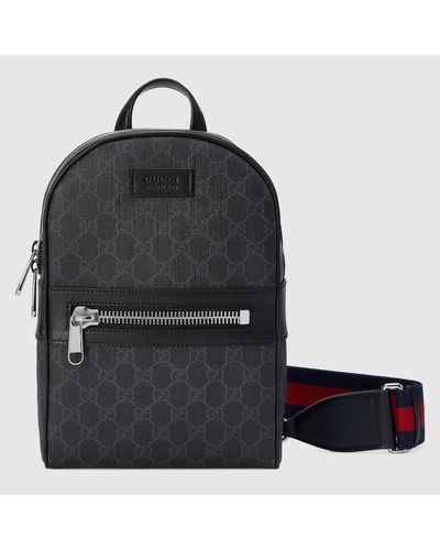 Gucci GG Crossbody Bag - Grey