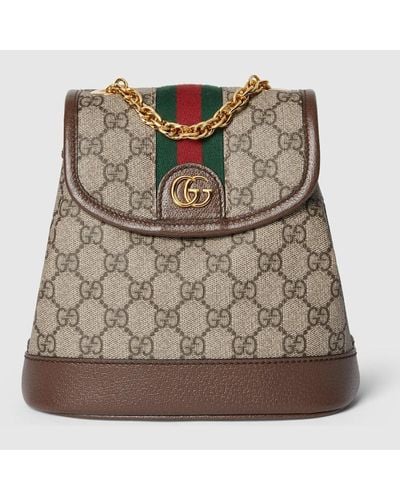 Gucci Ophidia Mini Backpack - Brown