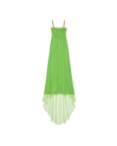 Gucci Silk Evening Dress - Green