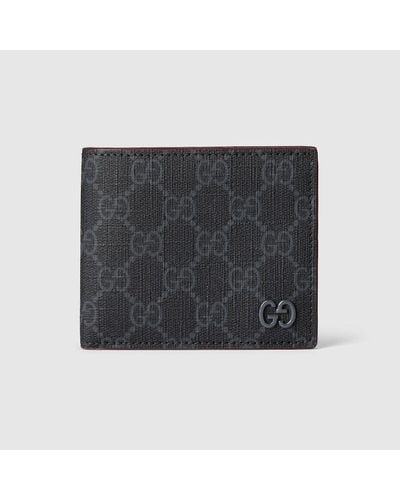 Gucci GG Wallet With GG Detail - Black