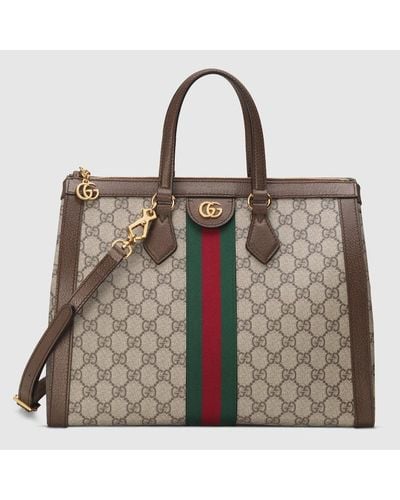 Gucci Ophidia Gg Medium Tote Bag - Multicolour