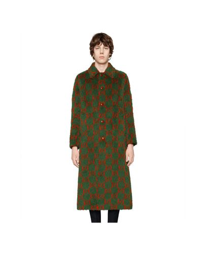 gucci green coat