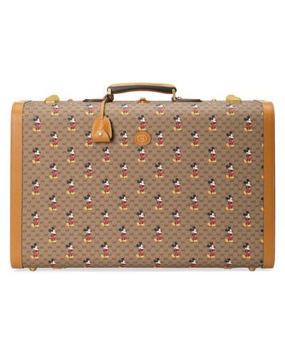 Gucci Disney X Large Suitcase - Natural