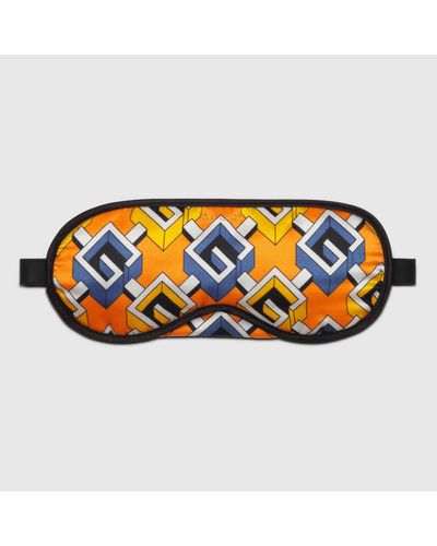 Gucci Schlafbrille mit geometrischem g print - Mehrfarbig