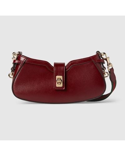 Gucci Moon Side Mini Shoulder Bag - Red