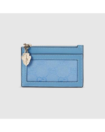 Gucci Cartera con Tarjetero Luce - Azul