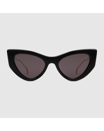 Gucci Sonnenbrille In Katzenaugenform - Braun