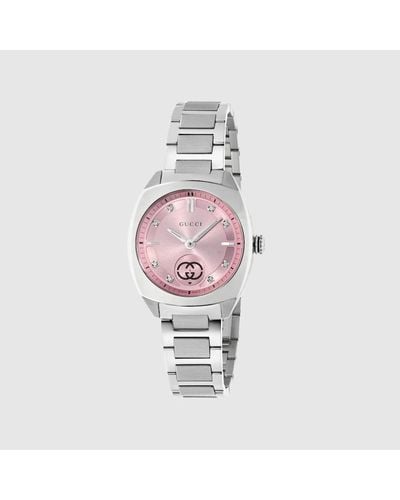 Gucci Interlocking Watch - Pink