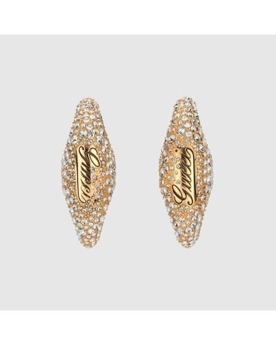 Gucci Marina Chain Earrings - Metallic
