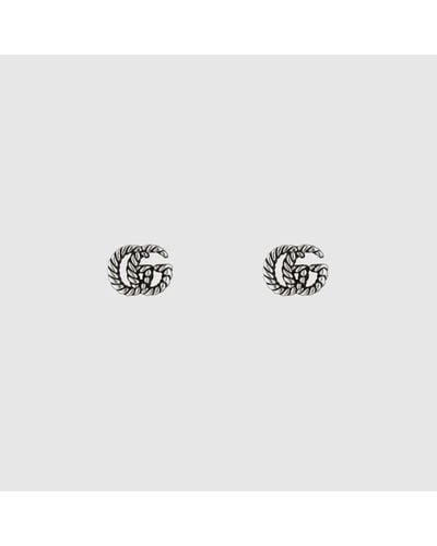 Gucci Double G Earrings - Metallic
