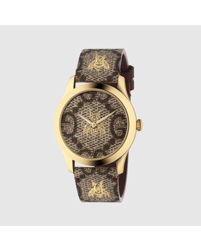 Gucci G Timeless Uhr 38 mm - Braun