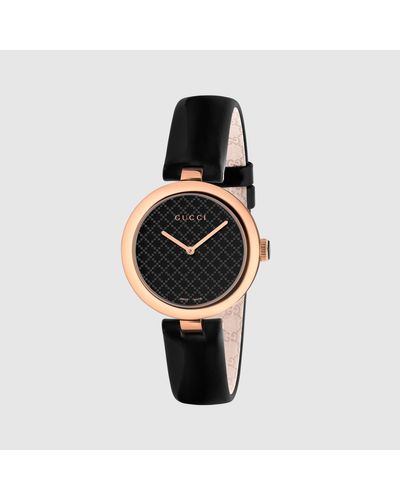 Gucci Reloj Diamantissima, 32mm - Negro