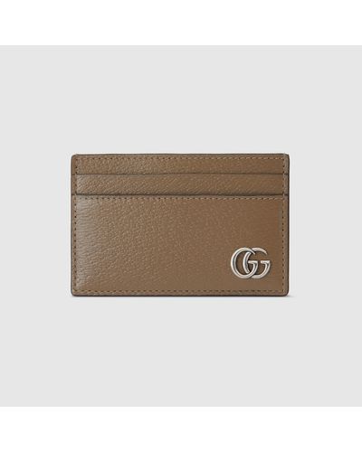 Gucci GG Marmont Kartenetui - Natur