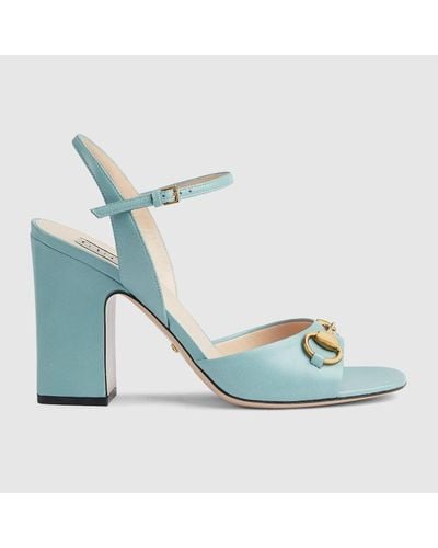 Gucci Horsebit Sandal - Blue